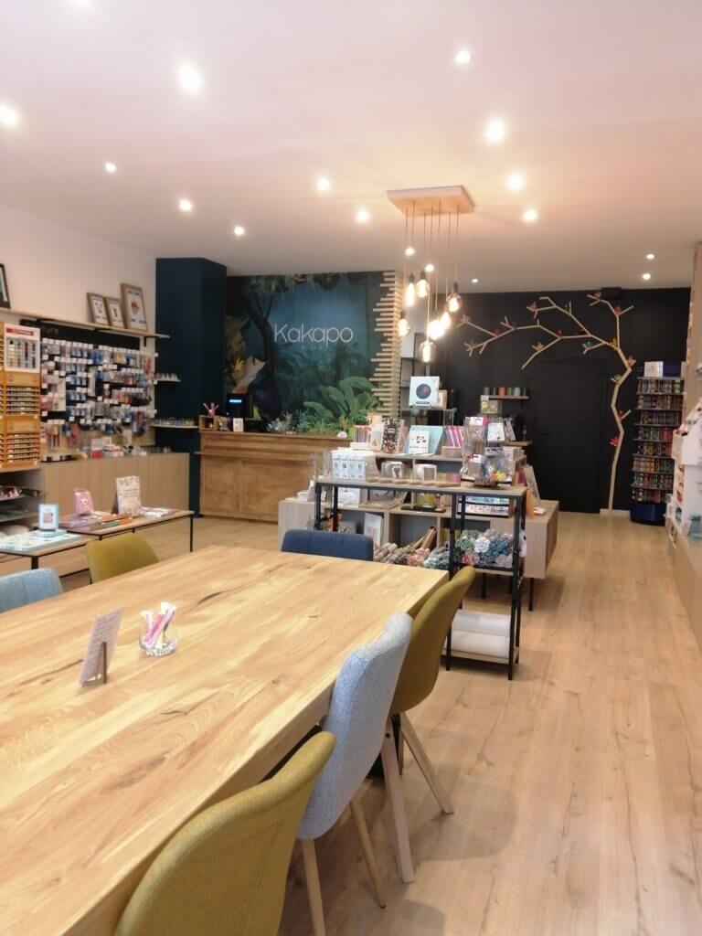 mercerie créative boutique ateliers créatifs adultes et enfants et salon de thé Marseille