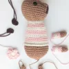 Kit Crochet Rosa la capybara – Image 7