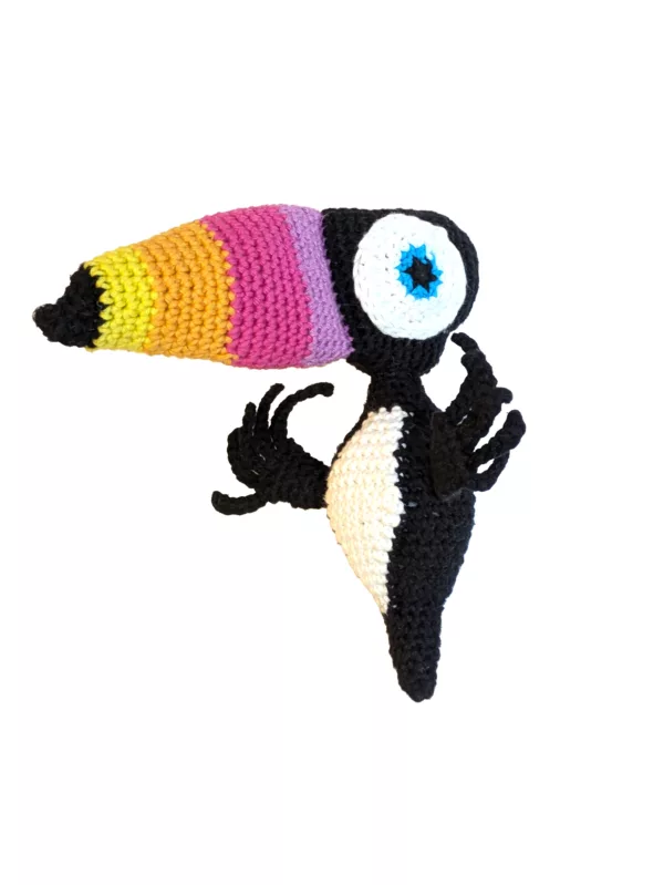 fernand le toucan kit crochet amigurumi kakapo marseille