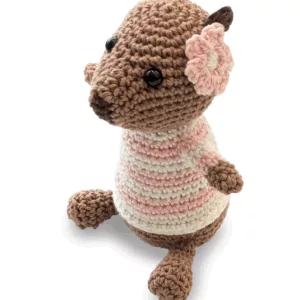 rosa la capybara kit crochet amigurumi kakapo marseille