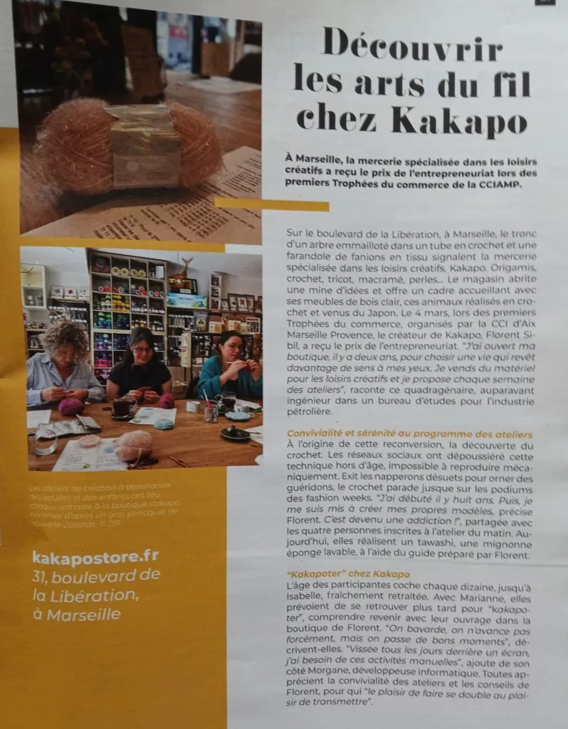 La Provence Kakapo mercerie créative