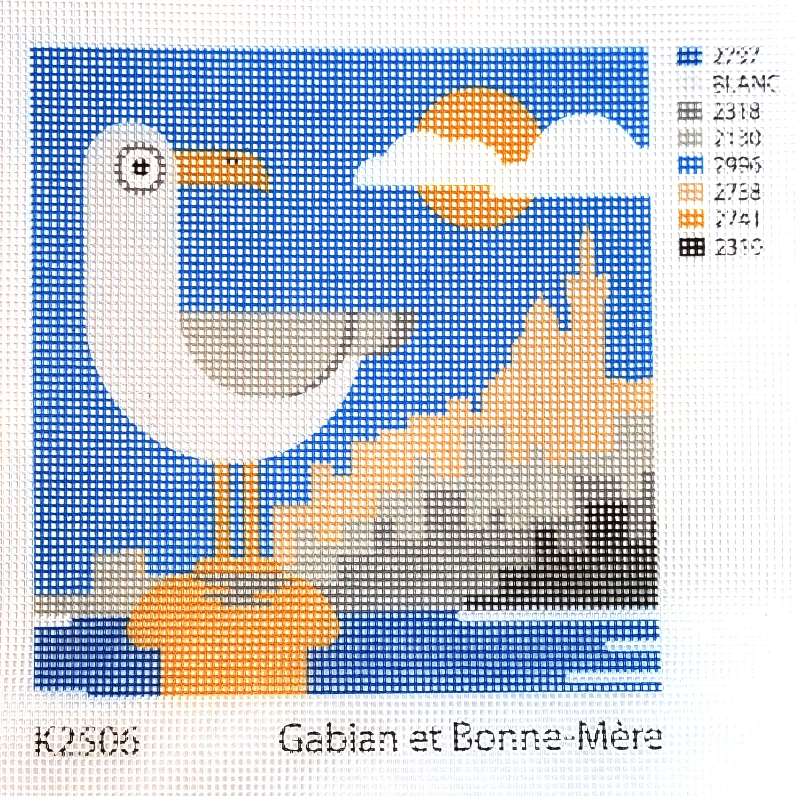 Kit Canevas Gabian et Bonne Mère – Image 2