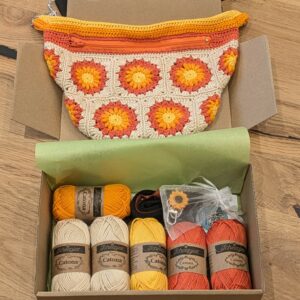 Box Crochet Sac banane Tournseol
